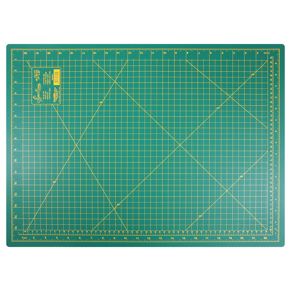Tapis de coupe vert SEW EASY - 18"x24" (45,72 x 60,96cm)