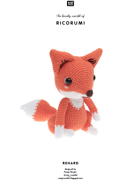 Amigurumi renard de Rico Design