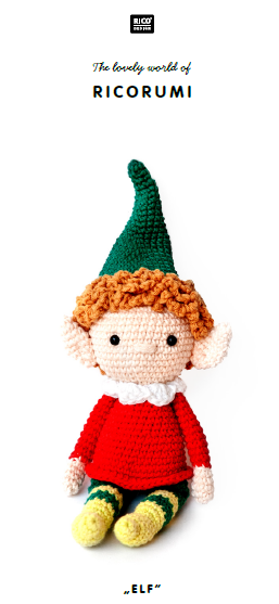 Amigurumi lutin de noël de Rico Design