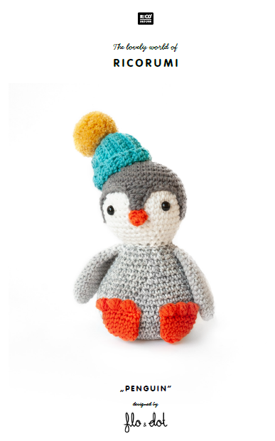 Amigurumi pingouin de Rico Design