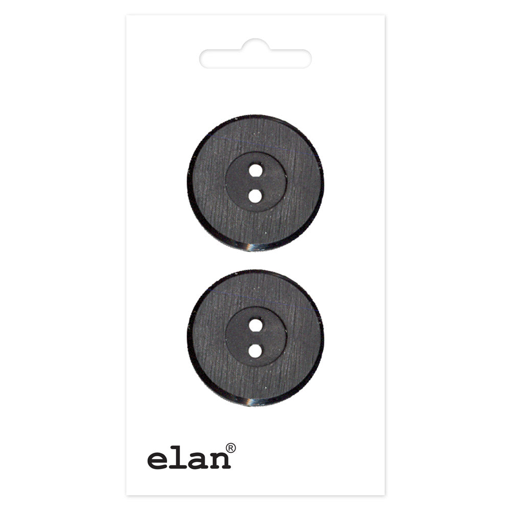 ELAN Bouton à 2 trous - 23mm (7⁄8″) - 2 unités