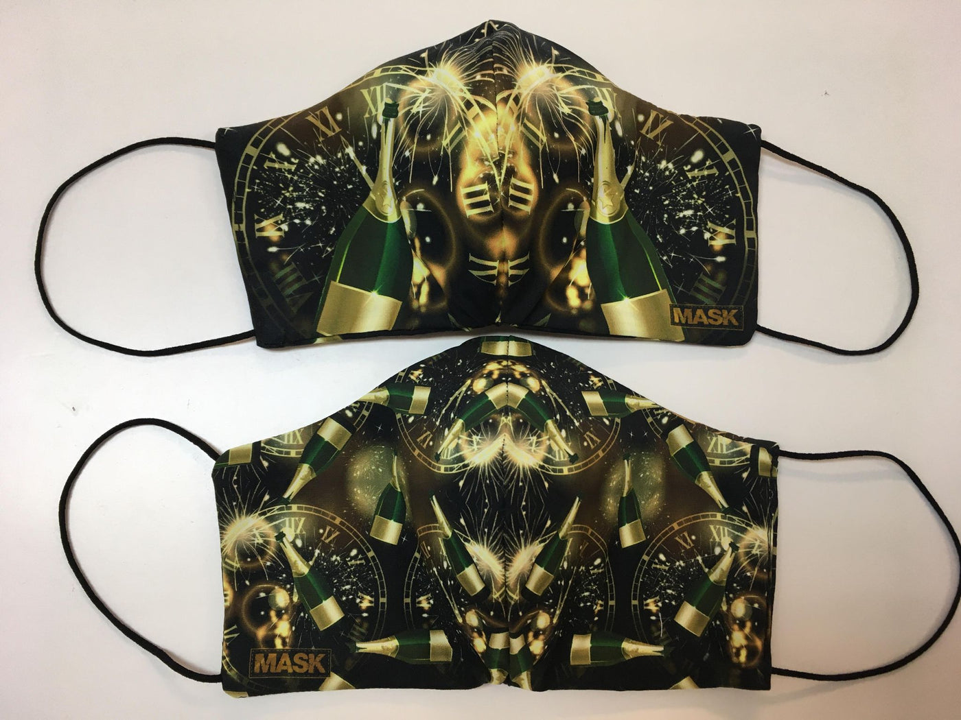 masques de Noël réversible attache aux oreilles