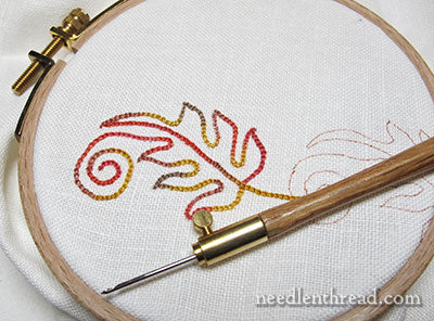 Lacis tambour embroidery set