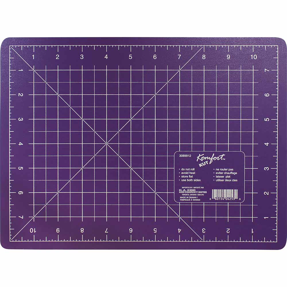 Tapis de coupe violet KOMFORT KUT - 8″ x 11″ (20 x 28cm)