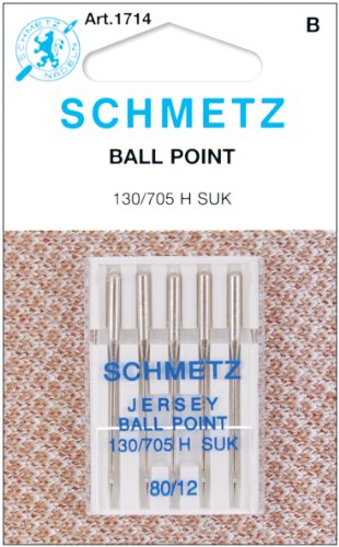 Aiguilles de machine à coudre Schmetz ball point