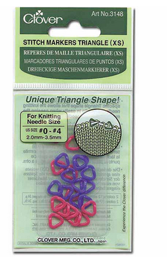 Marqueurs de mailles triangulaires minis Clover