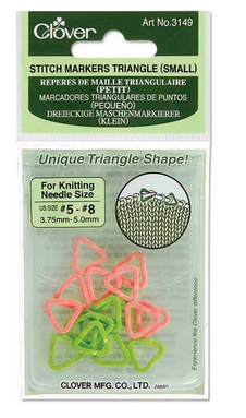Marqueurs de mailles triangulaire petits Clover