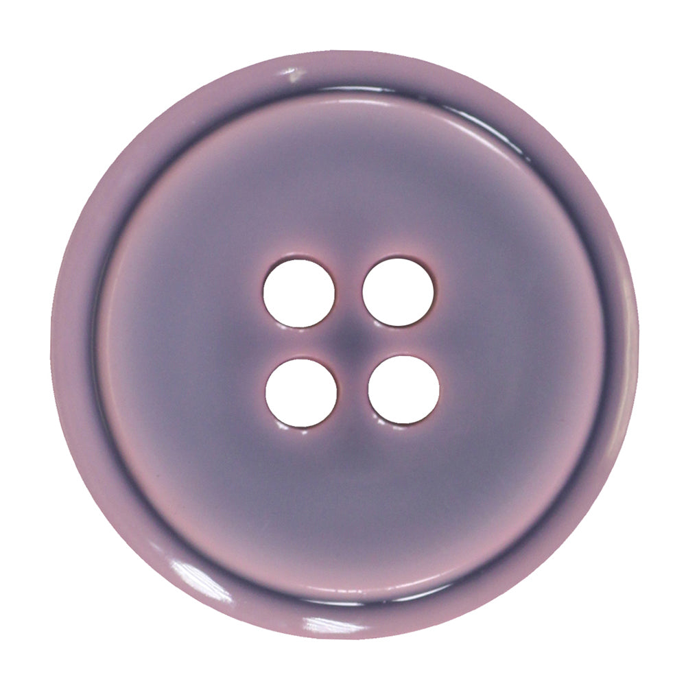 ELAN Bouton à 4 trous - 18mm (3⁄4″) - 3 unités - mauve