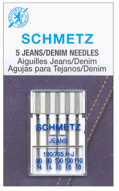 Aiguilles pour machine à coudre à jeans multi Schmetz