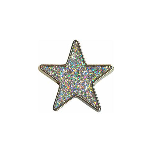 ELAN bouton fantaisie à tige - aurore boréale - 25mm (1″) - étoile