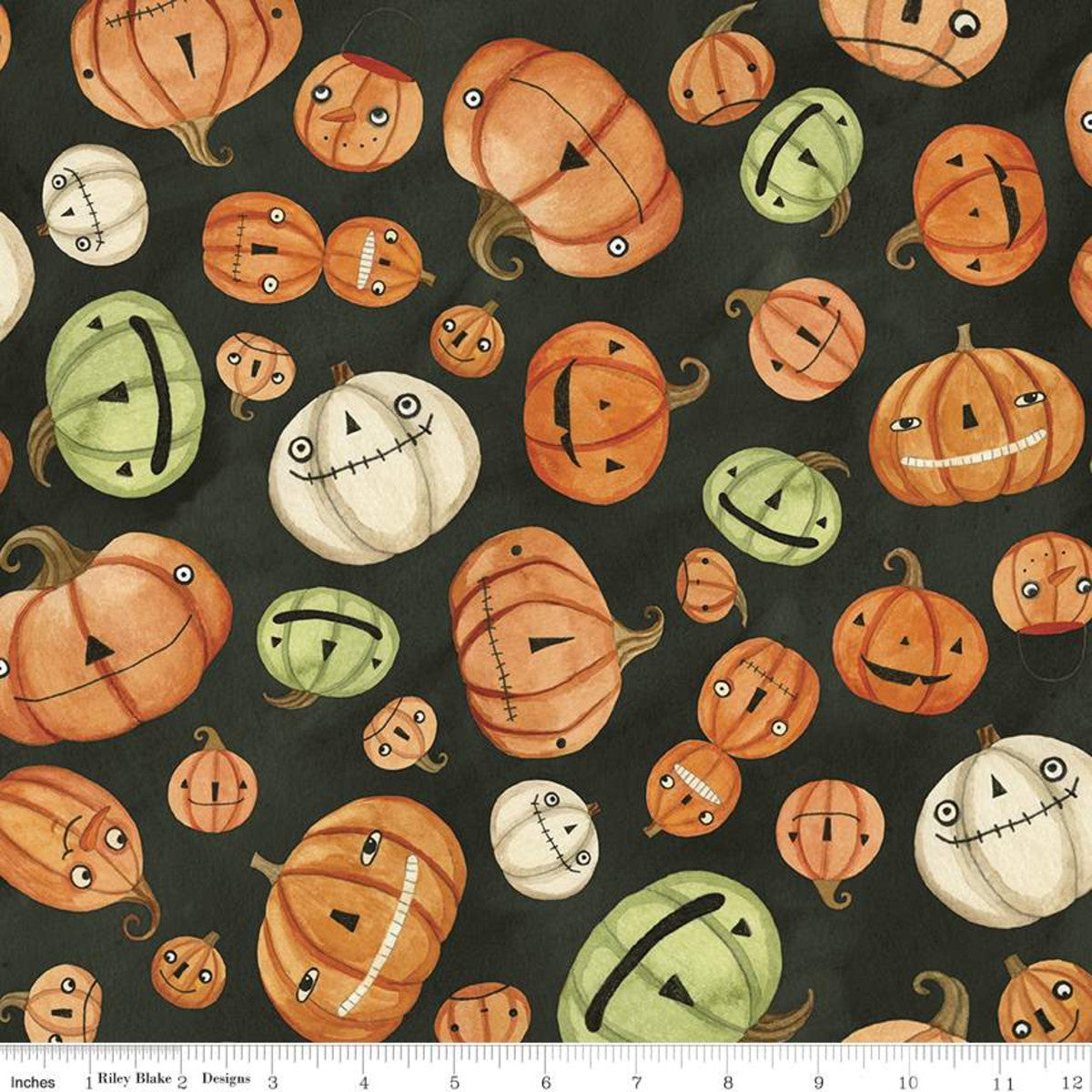 Halloween Whimsy Pumpkins de Riley Blake