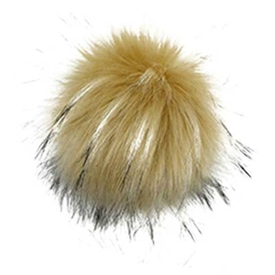 Pompons en fausse fourrure 2