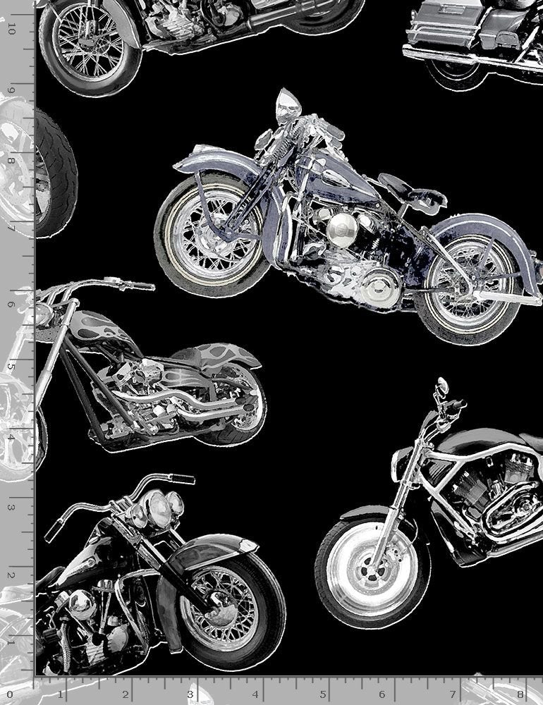 Motorcycles de Timeless Treasures